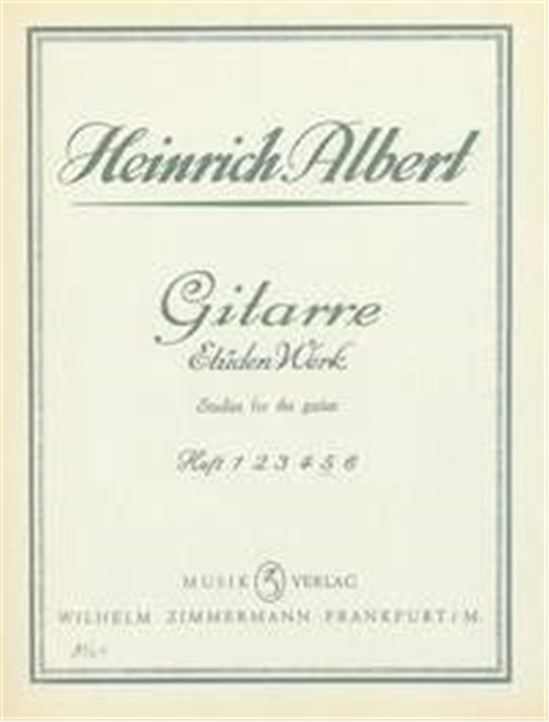 Gitarre-Etüden Heft 5